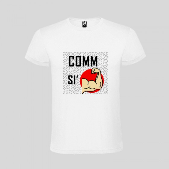 T-shirt Uomo "Comm si' fort "