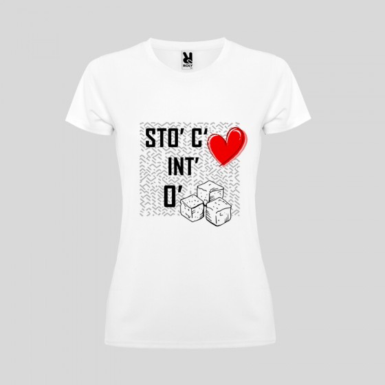 T-shirt Donna “Sto co core...